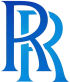 A blue intertwined &ldquo;R&rdquo; and &ldquo;R&rdquo; monogram logo on a white background.